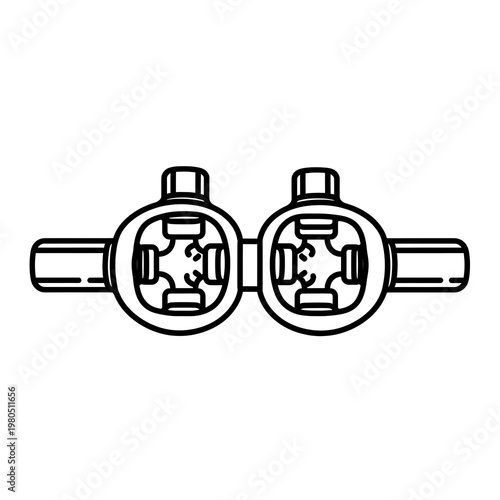 Mechanical Coupling Joint Connection.