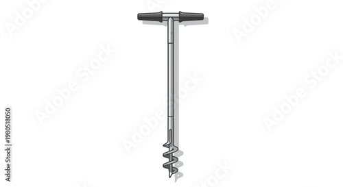 Garden Auger Tool for Planting and Soil Preparation