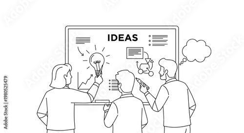 People Discussing Business Ideas.