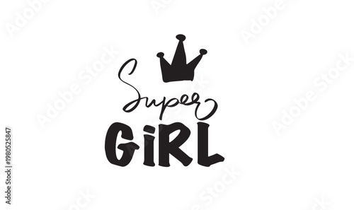 Super girl pawn text font calligraphy hand written lettering script black color object icon woman her female girl lady she super girl pawn superhero success strong mother happy day mom feminism super 