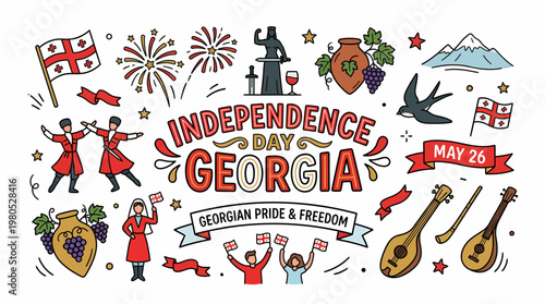 Georgia Independence Day Celebration - Georgian Pride & Freedom