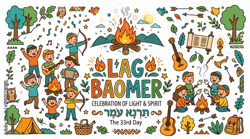 Lag BaOmer Celebration: Kids, Bonfire, Music, Torah