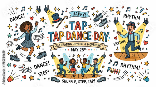 Tap Dance Day Celebration - Rhythm and Movement
