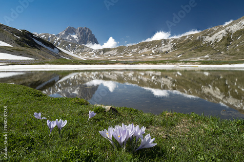 Lake of pietranzoni, Abruzzo, Italy