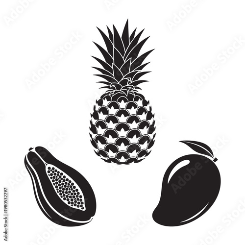 Summer leisure icons with rolled towel and compact backpack