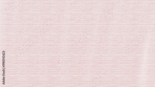 Foto Hand drawn irregular red horizontal lines creating a seamless repeating textured