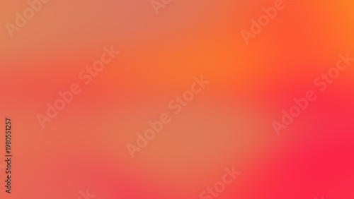 Photography Smooth flawless blend on a soft blurred background in red, orange, pink, and yel