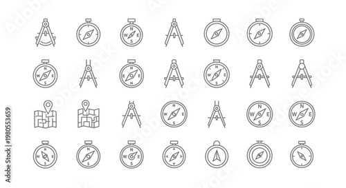 Gray icons on white background.