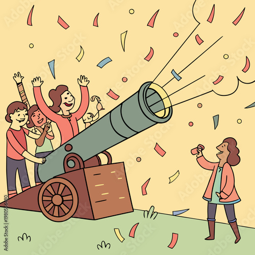 “Confetti Cannon Misfire”