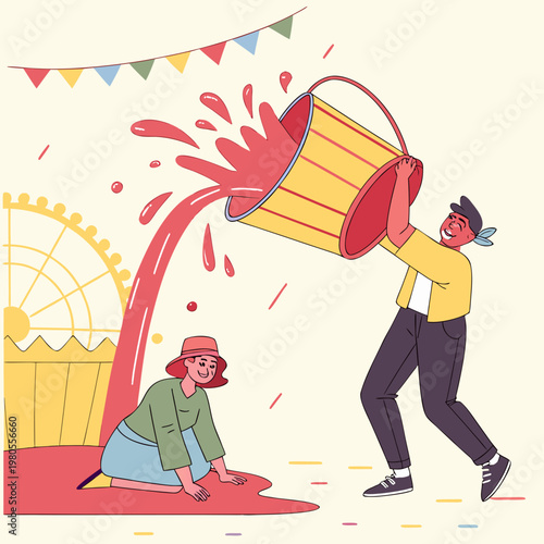 Color Explosion Gone Wrong