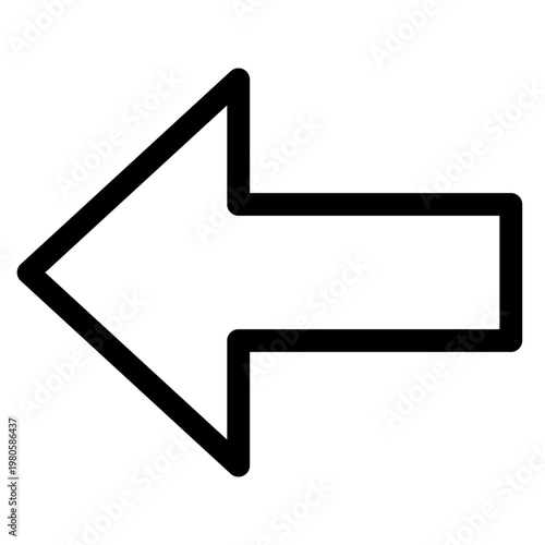 Free Download Left Arrow Sign - GFXLoad