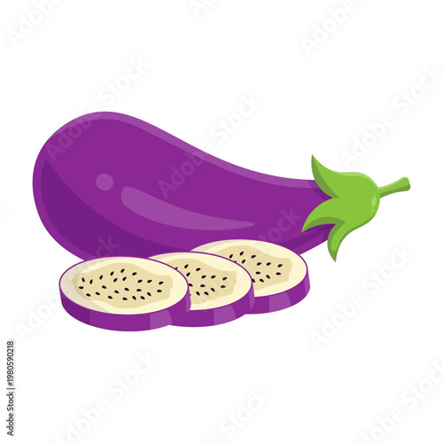 Eggplant Illustration