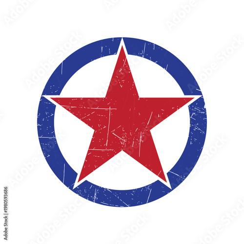 star military badge design 