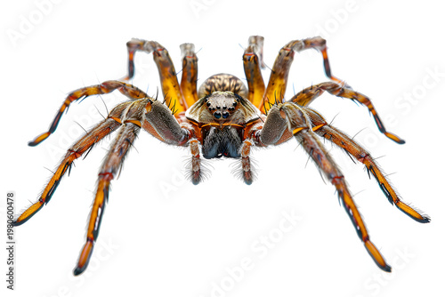 spider on a white background