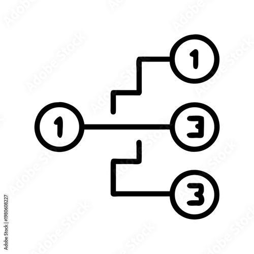 Step by step process and progression with numbered stages for success