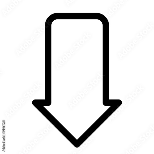 Arrow Down Icon