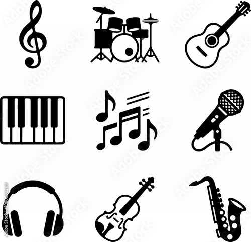 Musical Instruments Collection - A Symphony of Sounds and Rhythms.