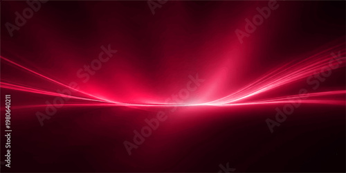 Abstract red glowing background with flowing lines and a purple wave pattern creates a dynamic motion texture design for a modern art wallpaper backdrop