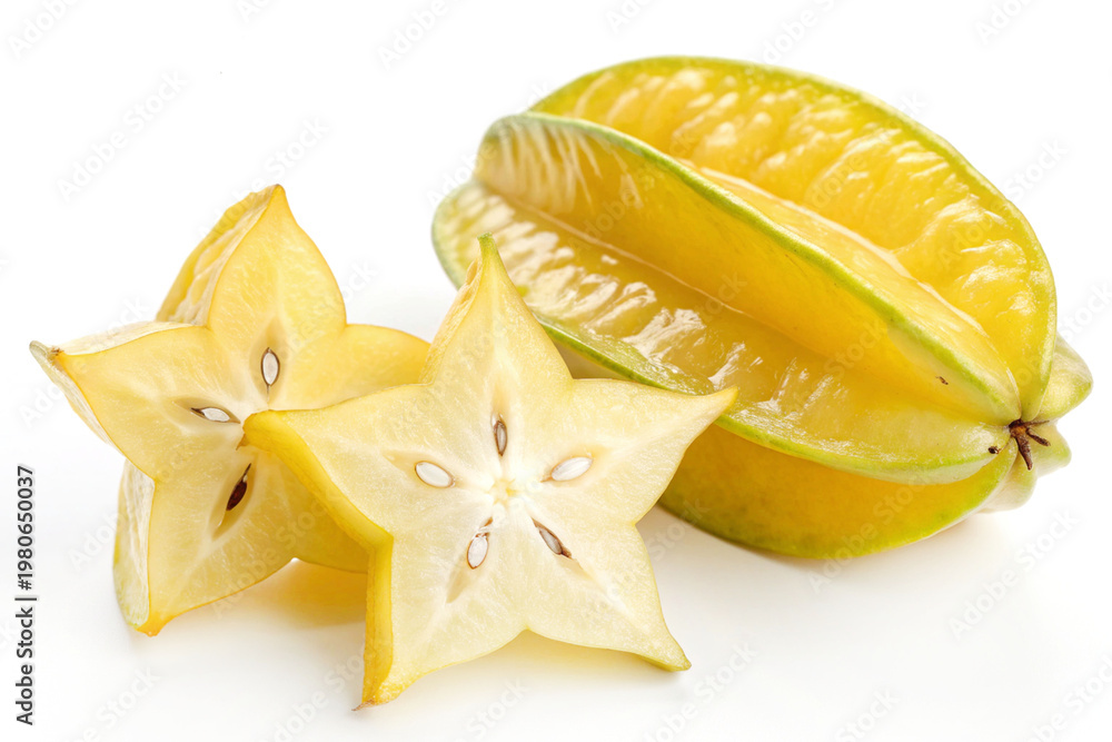 Fototapeta premium Golden Star fruit (carambola)