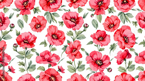 Elegant flowers blooming softly across a pastel background filled with calmness and artistic visual harmony