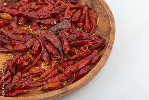 Vietnamese dried red chili peppers
