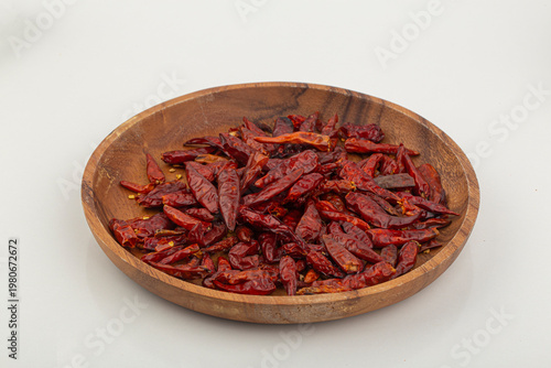 Vietnamese dried red chili peppers