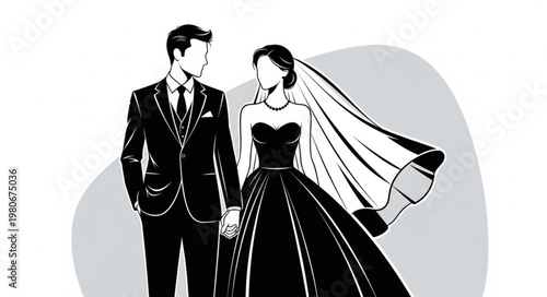 woman in black dress