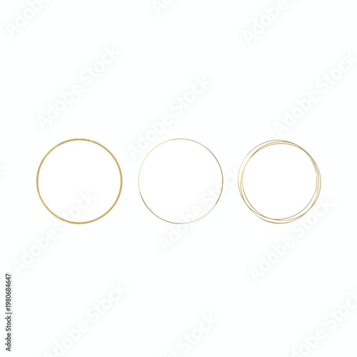 Minimalist Jewelry Presentation with Elegant Gold and Silver Rings