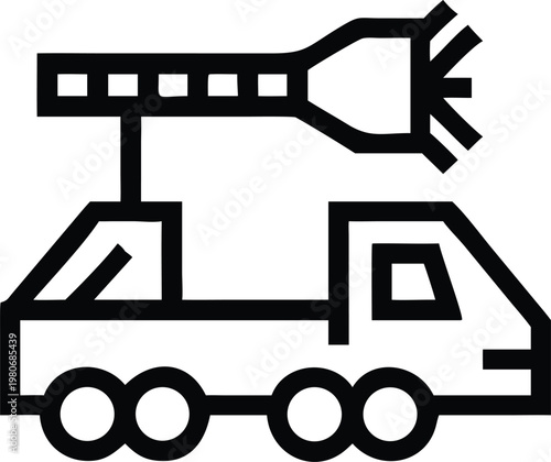 Heavy duty fire extinguishing vehicle with powerful water cannon for emergency services