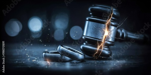 A government decision was reached by gavel strike, ensuring the divorce document would undergo criminal enforcement scrutiny.