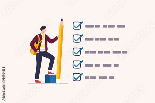 Tasks and a Young Man