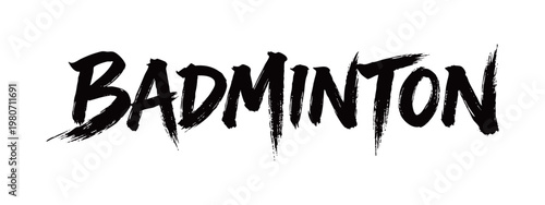 BADMINTON Handwriting