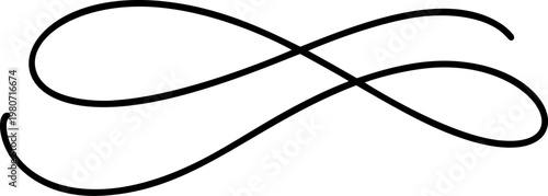 Vintage vector divider scroll ornament separating content with a delicate swash. Classic design element for text, pages, or general decoration