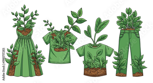 A green succulent cactus with a small flower grows in a decorative flowerpot as a botanical houseplant isolated on a white background for nature decoration