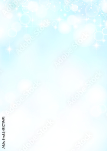 抽象的なフレッシュソーダ ブルー フレーム　背景