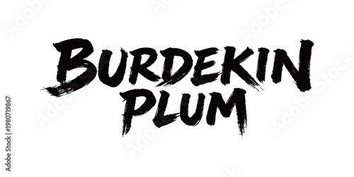 BURDEKIN PLUM Handwriting