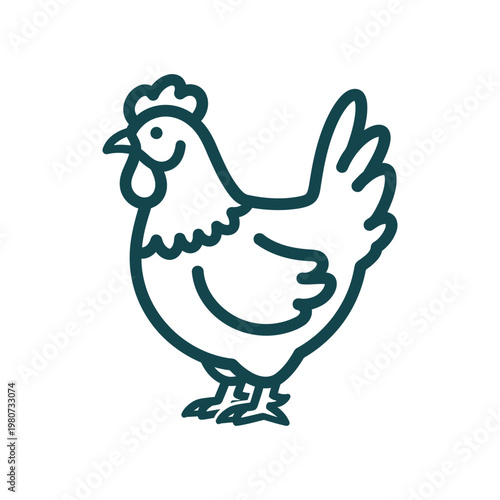 A Sketch of a Focused German Shepherd Dog Profile