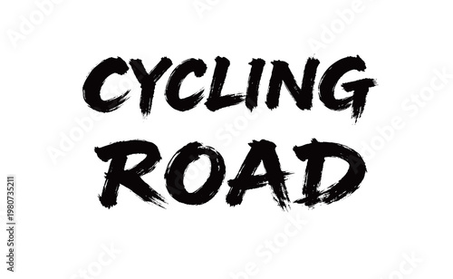 CYCLING ROAD Handwriting