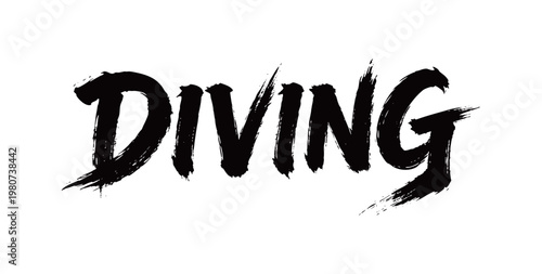 DIVING Handwriting