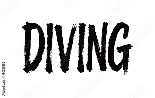 DIVING Handwriting