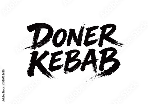 DONER KEBAB Handwriting