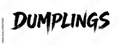 DUMPLINGS Handwriting