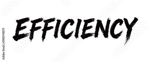 EFFICIENCY Handwriting