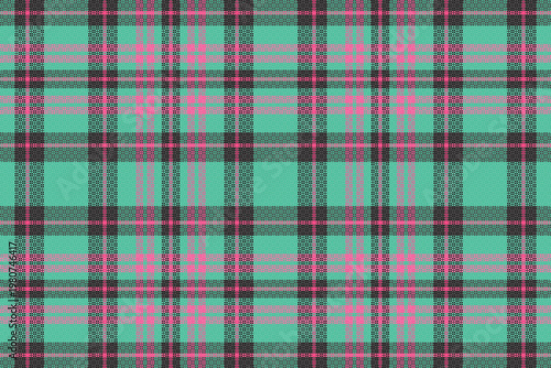 Tartan plaid pattern with texture.