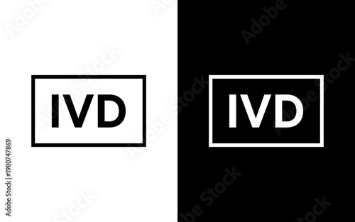 IVD In vitro diagnostic medical device icon