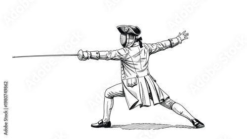 Crowd of job applicants walking in a long line towards a tall skyscraper with a job vacancy sign.