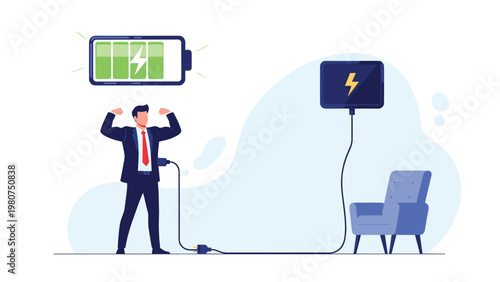 Black and white illustration of a man in a business suit pointing his finger toward something off screen.