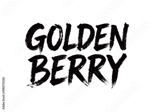 GOLDEN BERRY Handwriting