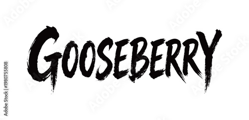 GOOSEBERRY Handwriting