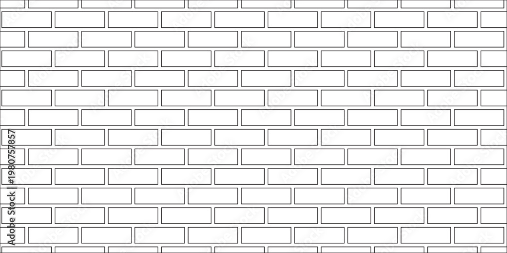 Fototapeta premium brick wall background concrete cement illustration.
